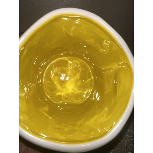 Rae Dunn Summer‎ Mug White Yellow Interior Coffee Tea Ceramic Farmhouse Decor - Picture 3 of 5